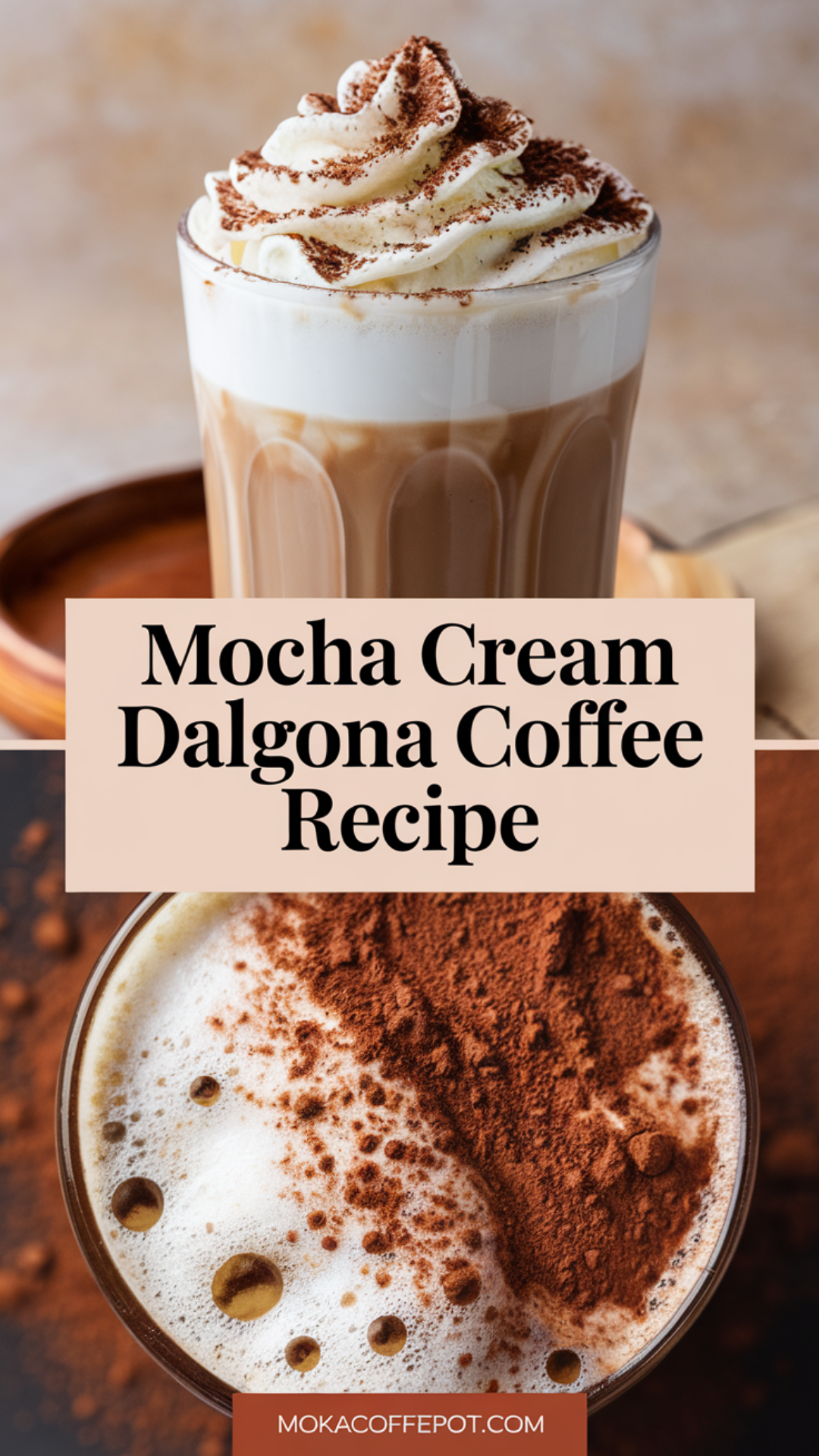 Mocha Cream Dalgona Coffee Recipe Mocha Cream Dalgona Coffee Recipe