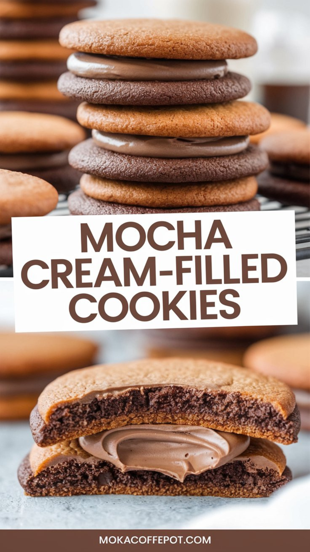 Coffee and Cream Sandwich Cookies Coffee and Cream Sandwich Cookies