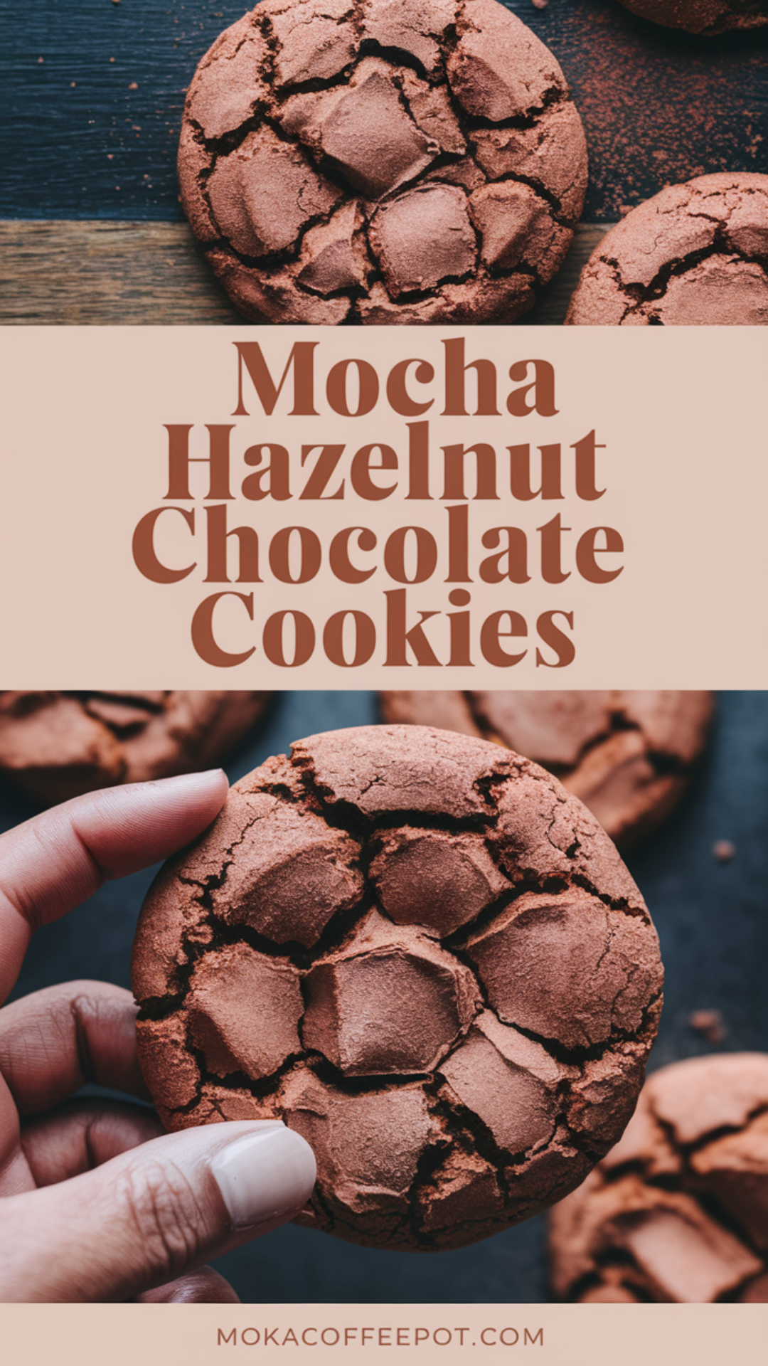 Mocha Hazelnut Chocolate Cookies Mocha Hazelnut Chocolate Cookies