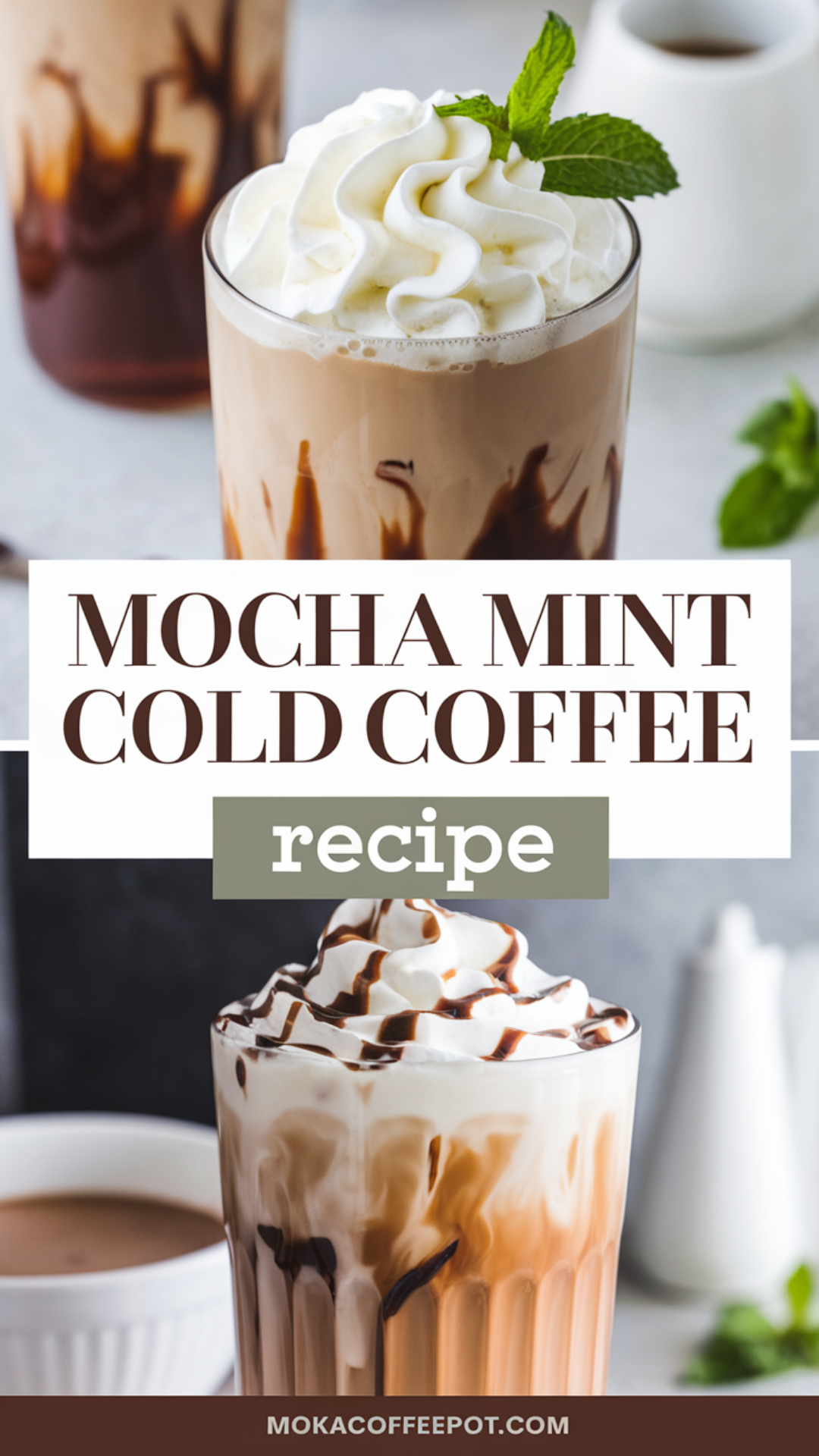 Mocha Mint Cold Coffee Recipe Mocha Mint Cold Coffee Recipe