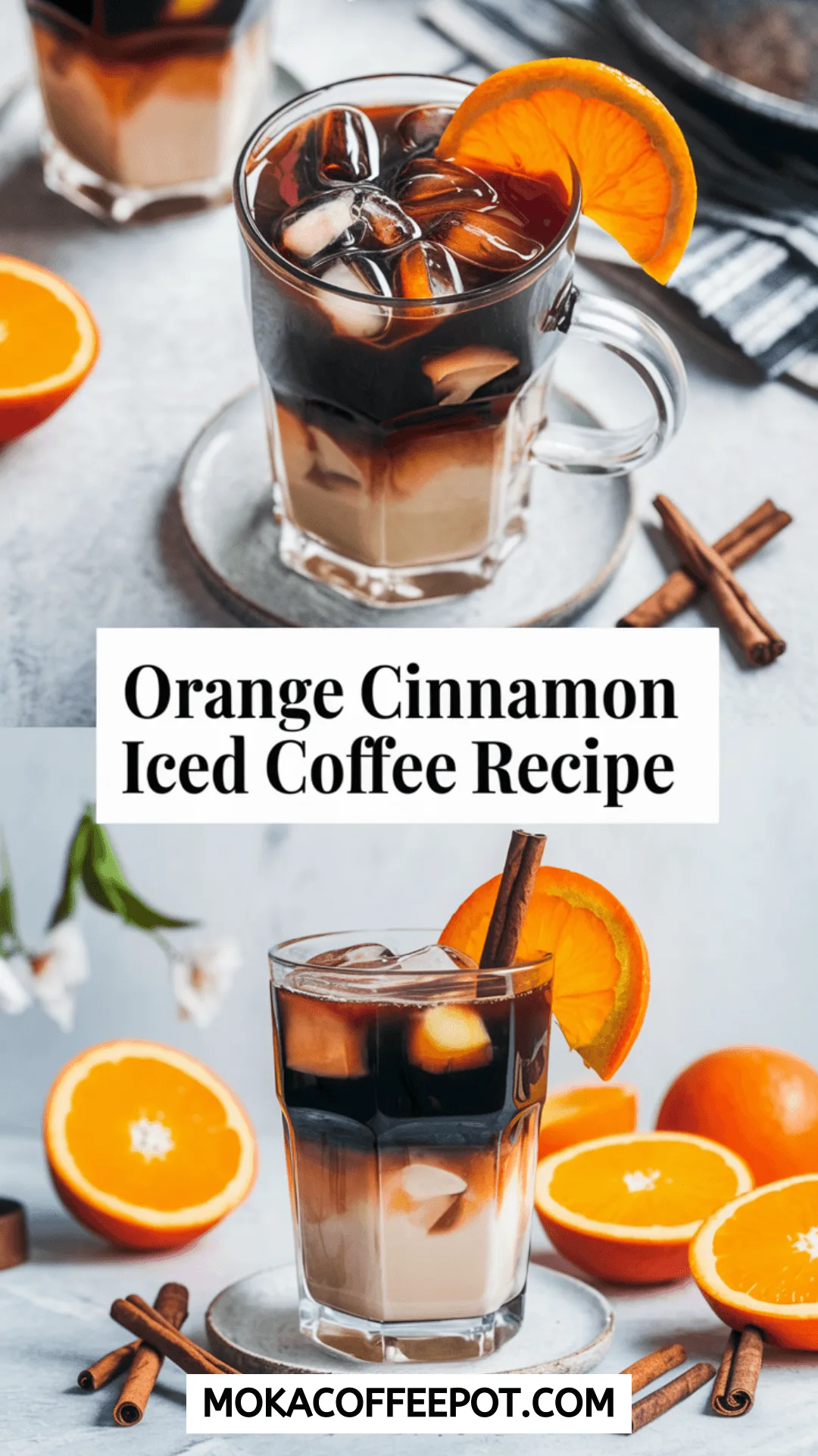 Orange Cinnamon Iced Coffee Recipe Orange Cinnamon Iced Coffee Recipe