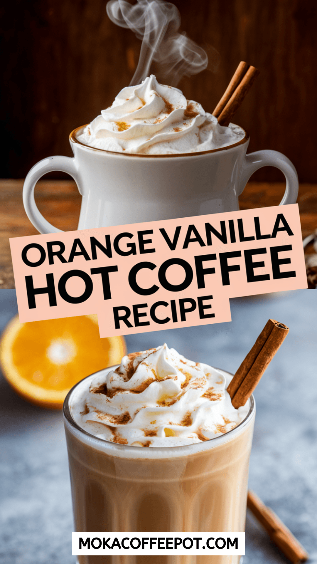 Orange Vanilla Hot Coffee Recipe