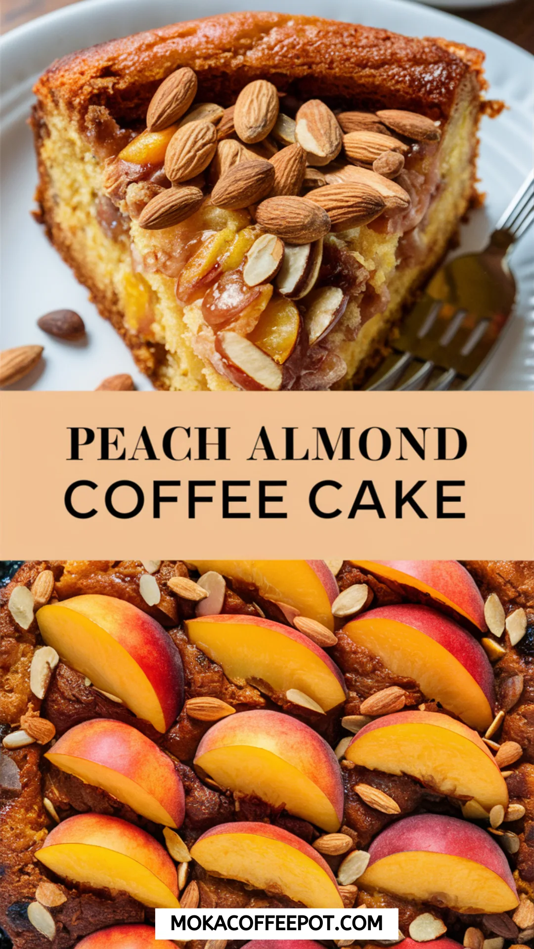 Peach Almond Coffee Cake Peach Almond Coffee Cake