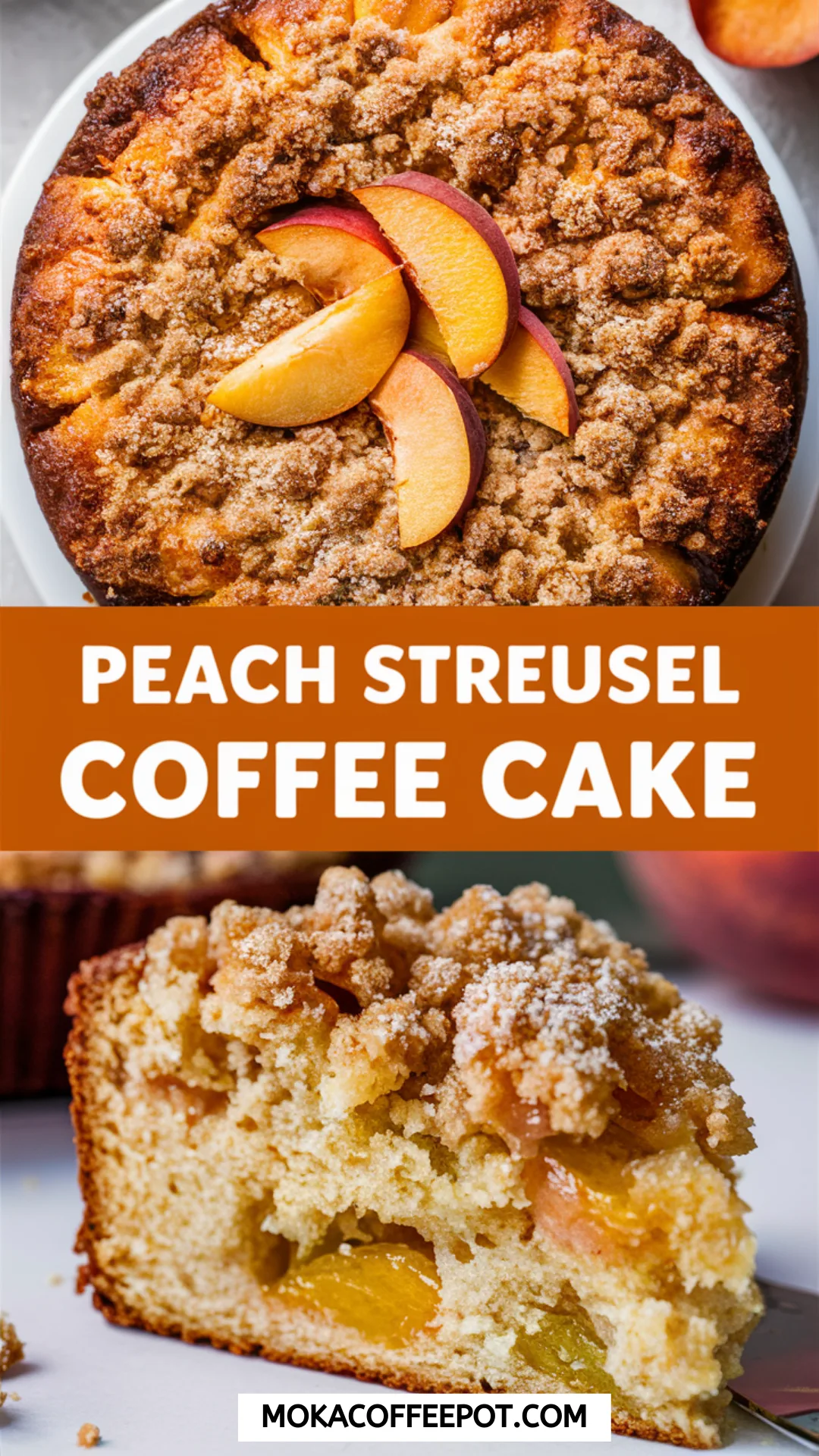 Peach Streusel Coffee Cake Peach Streusel Coffee Cake