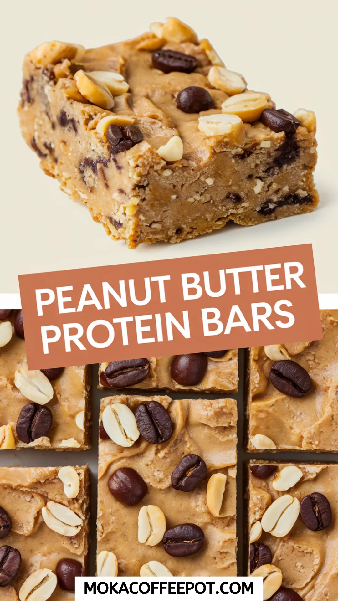 Peanut Butter Coffee Protein Bars Recipe Peanut Butter Coffee Protein Bars Recipe