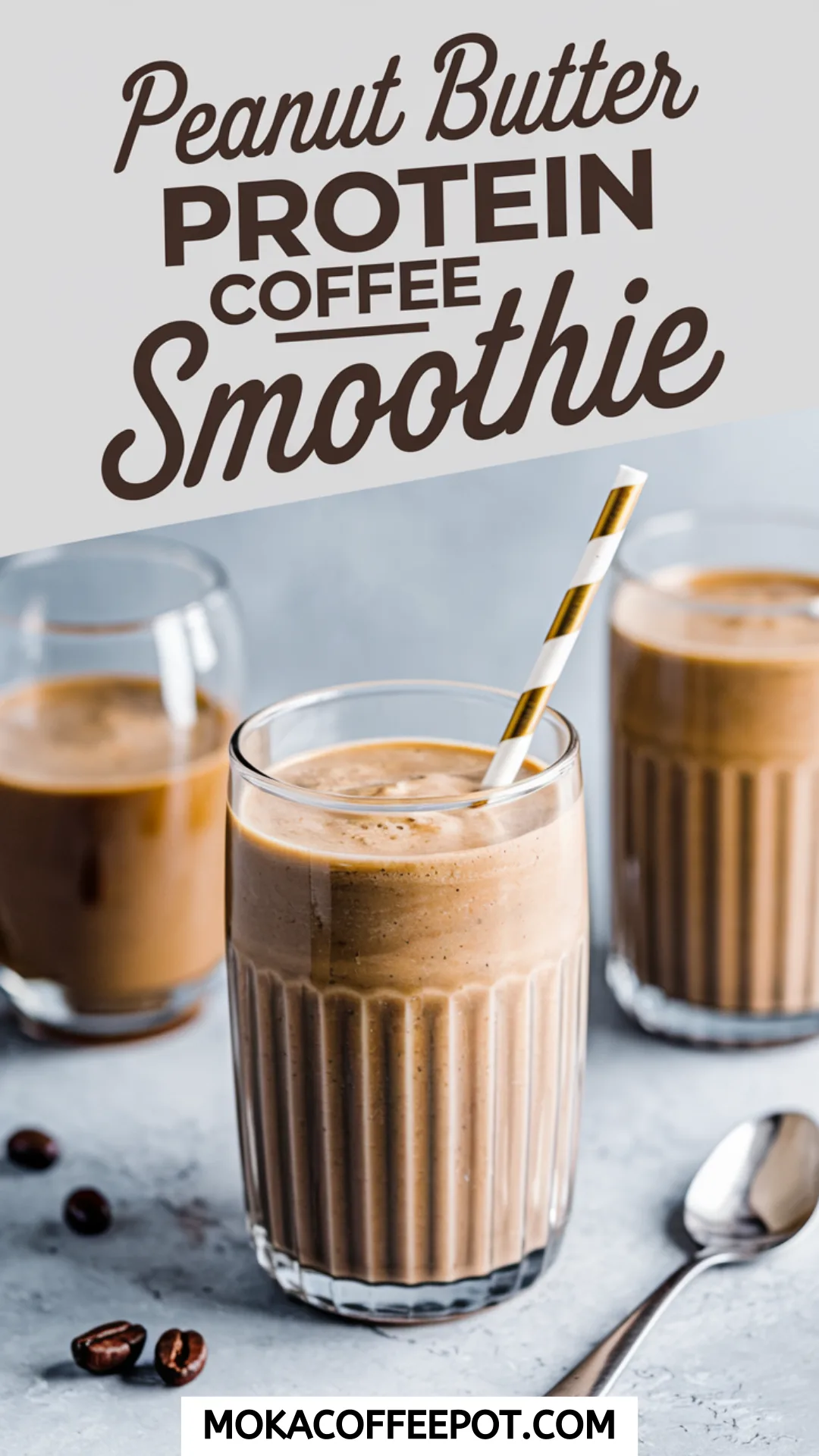 Peanut Butter Protein Coffee Smoothie Recipe