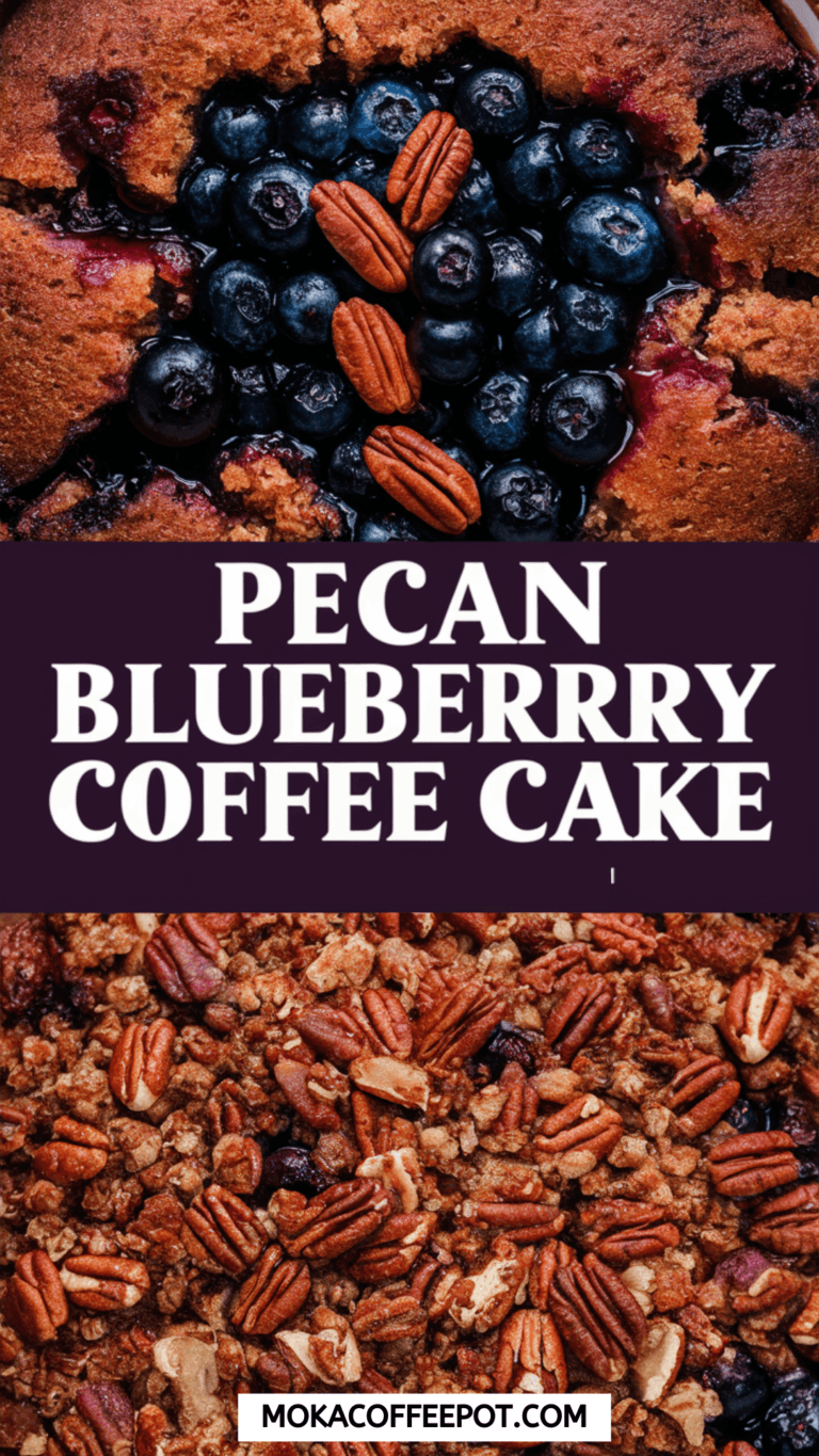 Pecan Blueberry Coffee Cake