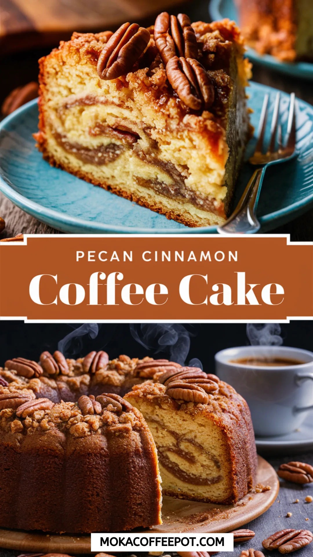 Pecan Cinnamon Coffee Cake