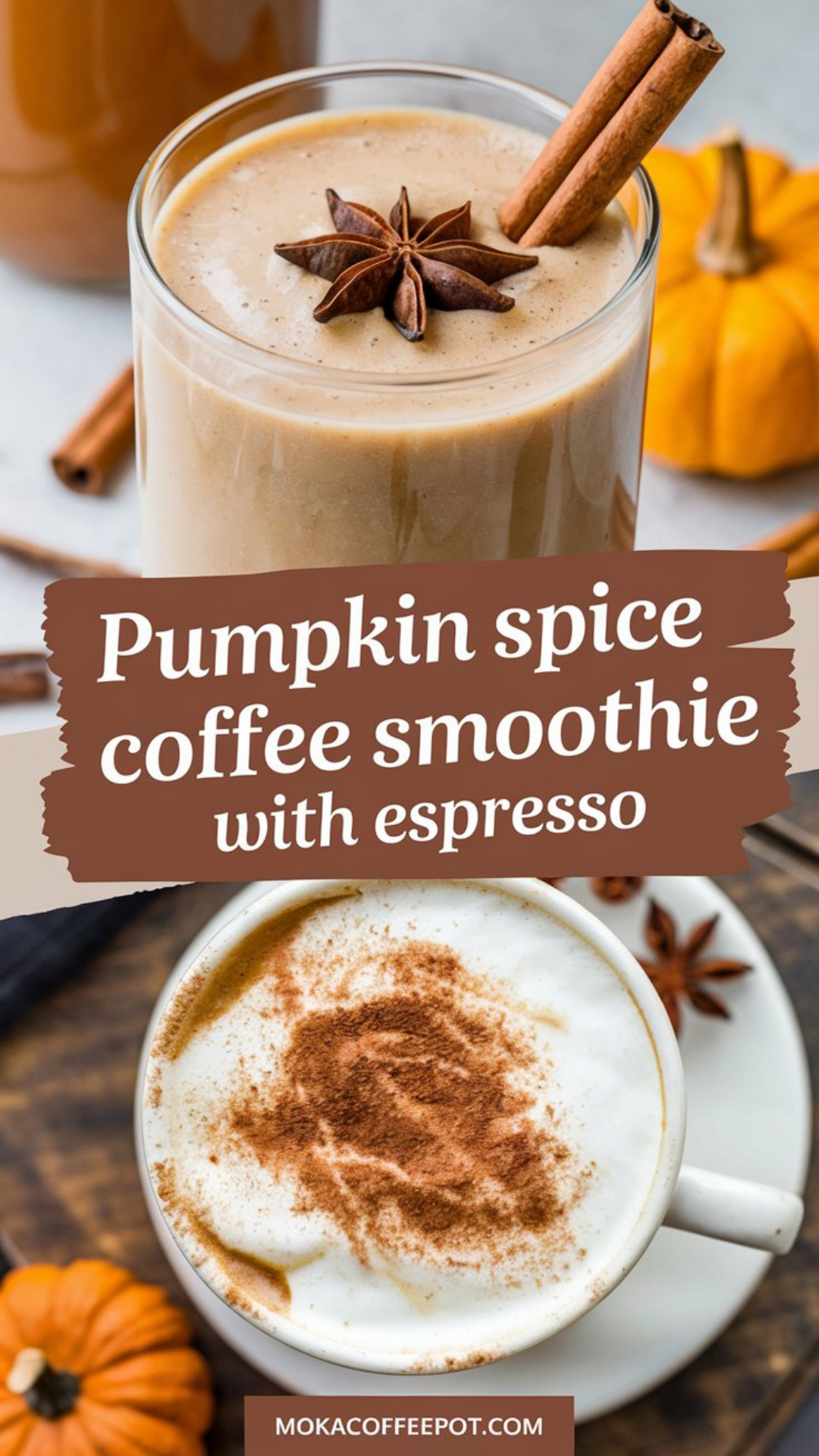 Pumpkin Spice Coffee Smoothie with Espresso Pumpkin Spice Coffee Smoothie with Espresso