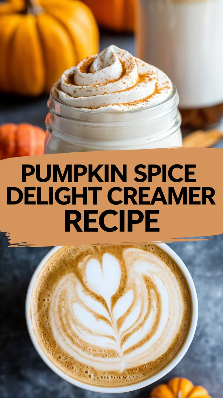 Homemade Pumpkin Spice Creamer Recipe with Coconut Milk and Vanilla Homemade Pumpkin Spice Creamer Recipe with Coconut Milk and Vanilla