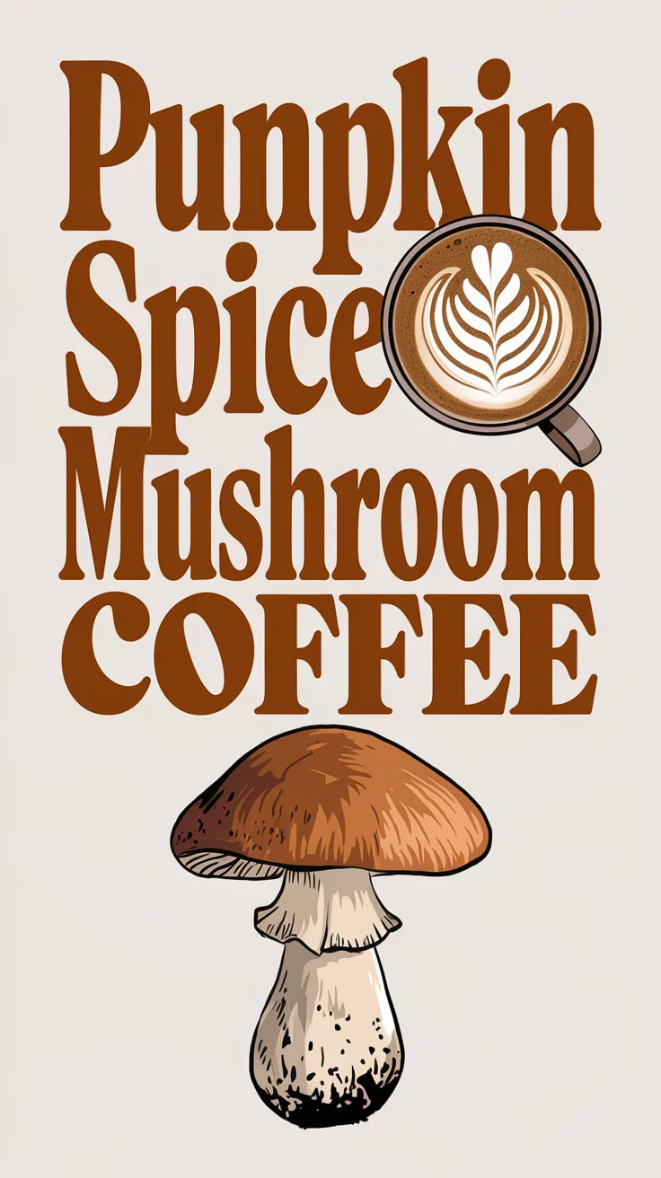 Pumpkin Spice Mushroom Coffee with Lion's Mane & Chaga: Healthy & Delicious Pumpkin Spice Mushroom Coffee with Lion's Mane & Chaga: Healthy & Delicious