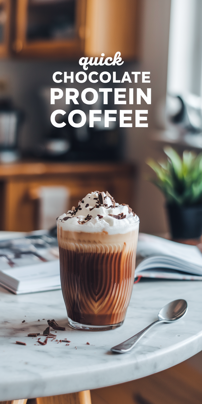 Quick Chocolate Protein Coffee Quick Chocolate Protein Coffee