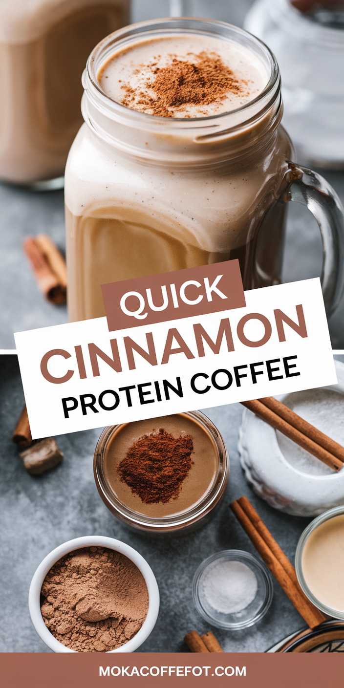 Quick Cinnamon Protein Coffee Quick Cinnamon Protein Coffee