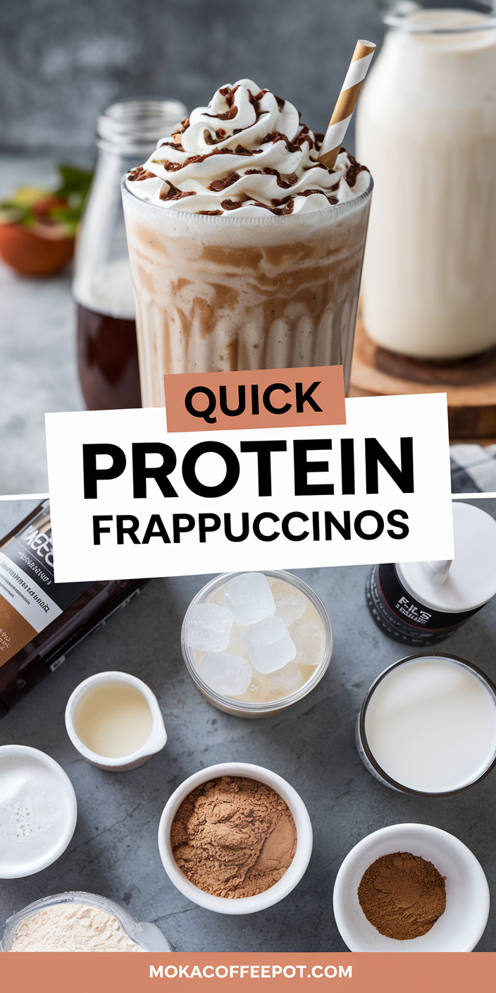 Quick Protein Frappuccinos Quick Protein Frappuccinos