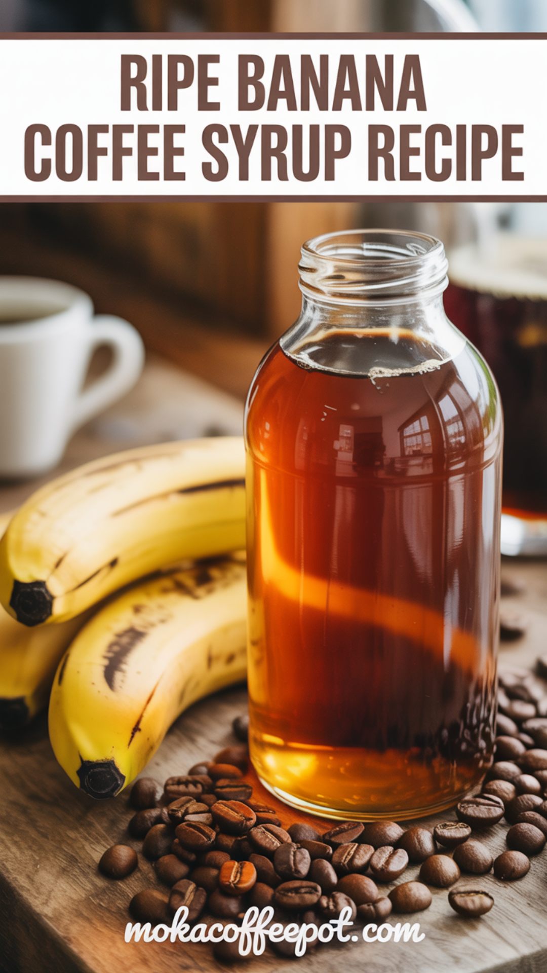 Ripe Banana Coffee Syrup Recipe