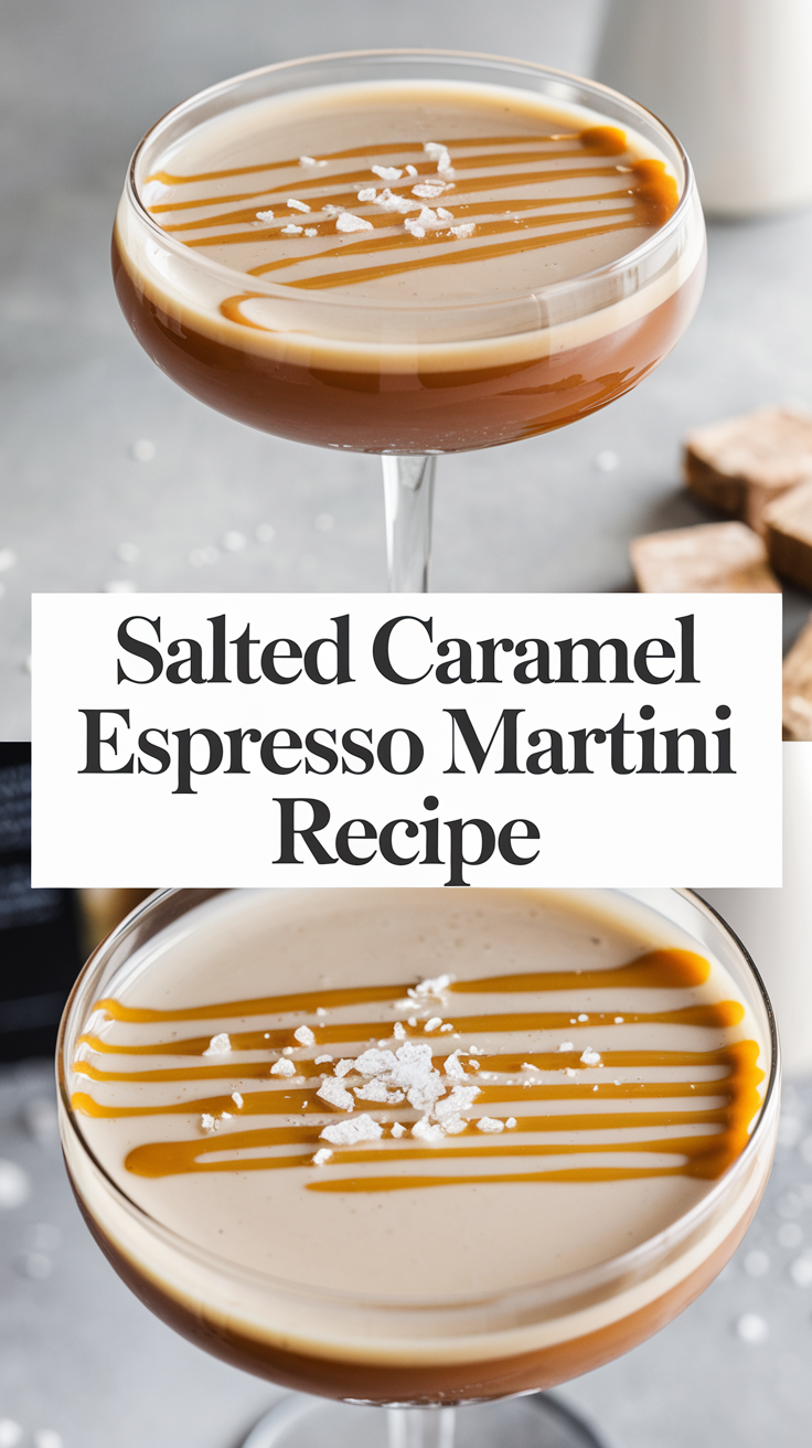 Salted Caramel Espresso Martini: Easy Recipe with Vodka, Baileys, and Kahlua Salted Caramel Espresso Martini: Easy Recipe with Vodka, Baileys, and Kahlua