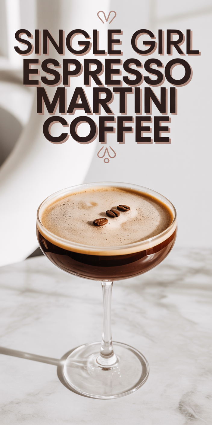 Single Girl Espresso Martini Coffee Single Girl Espresso Martini Coffee