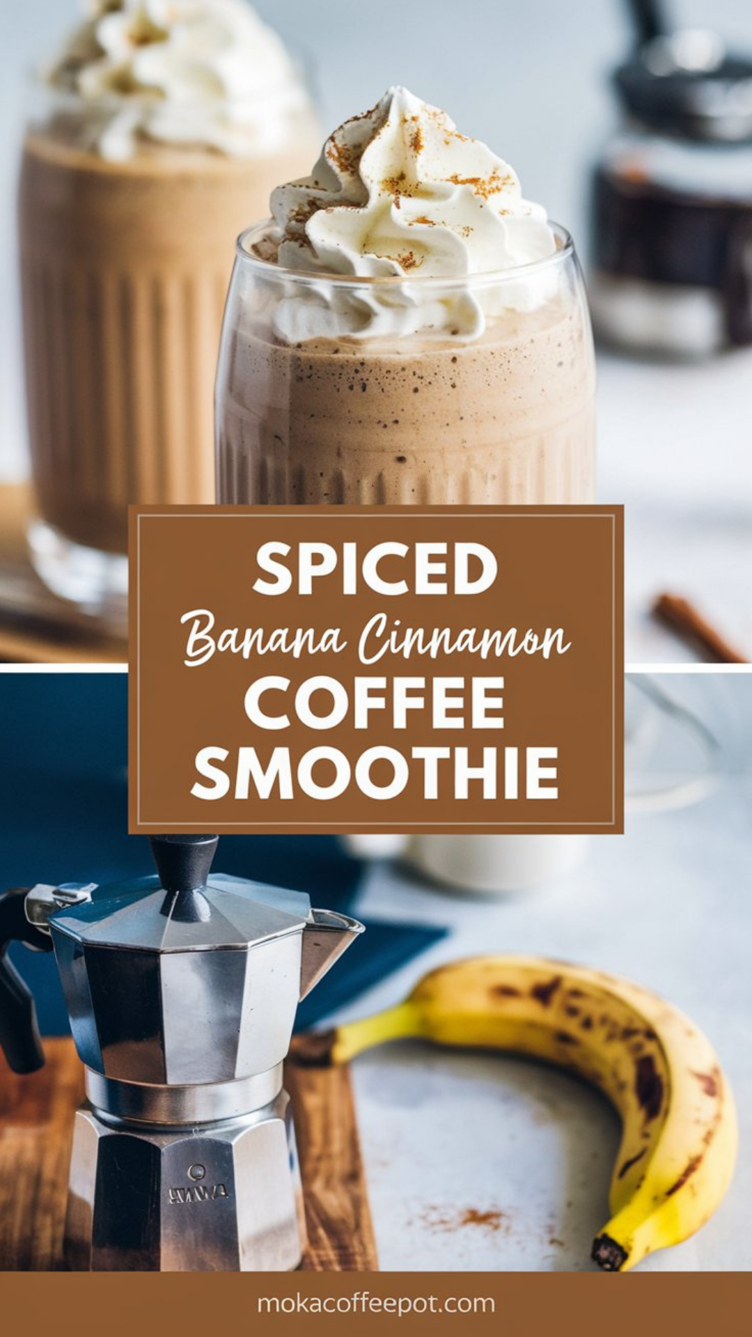Spiced Banana Cinnamon Coffee Smoothie Spiced Banana Cinnamon Coffee Smoothie