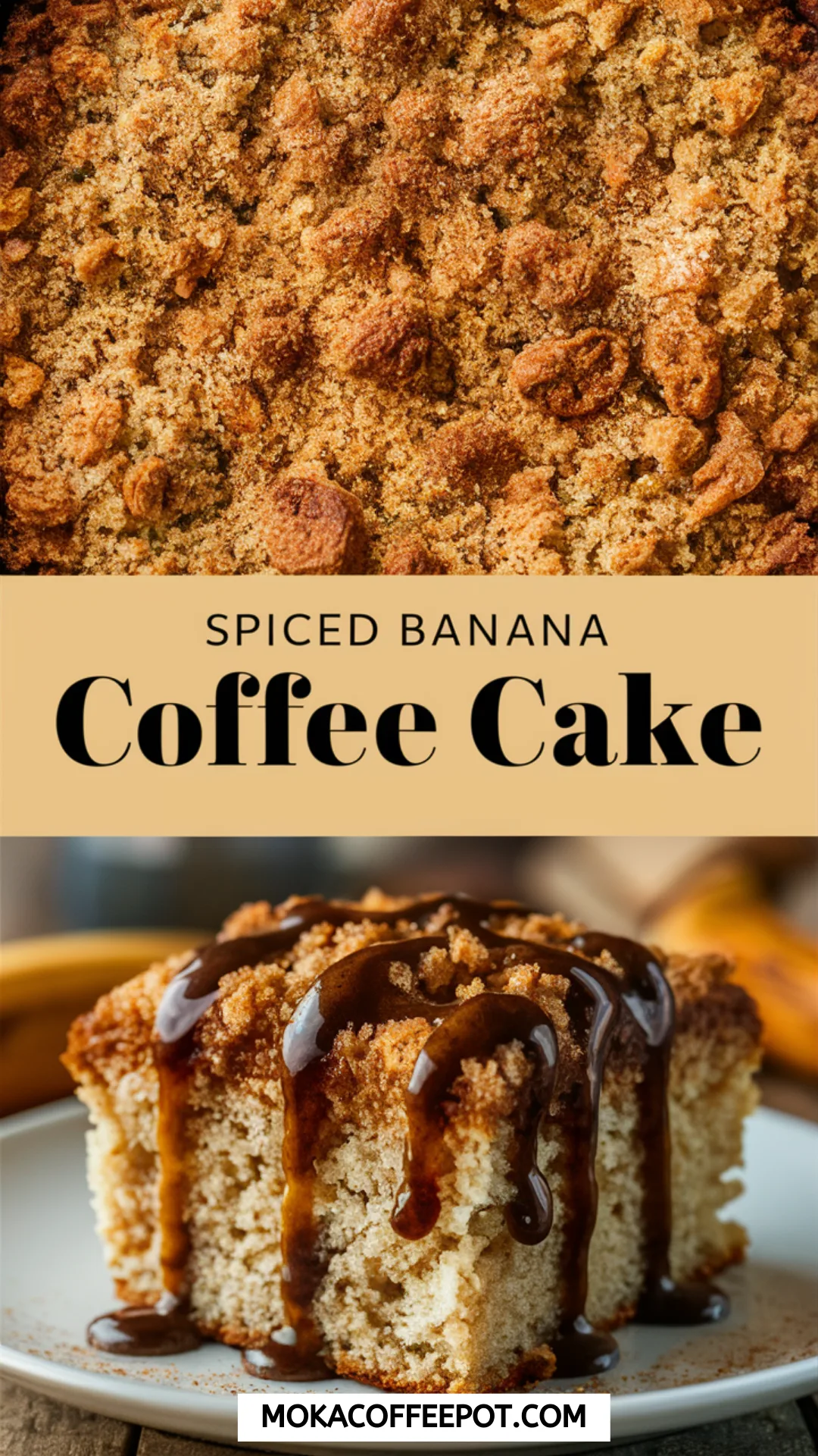 Spiced Banana Coffee Cake Spiced Banana Coffee Cake