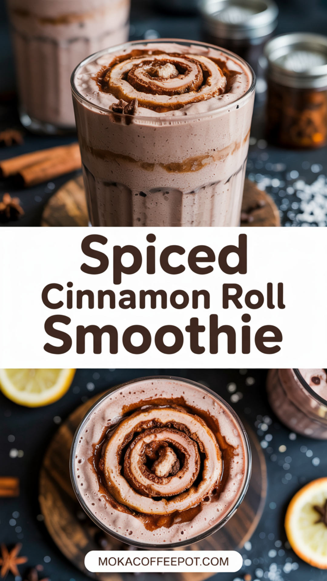 Spiced Cinnamon Roll Smoothie Spiced Cinnamon Roll Smoothie