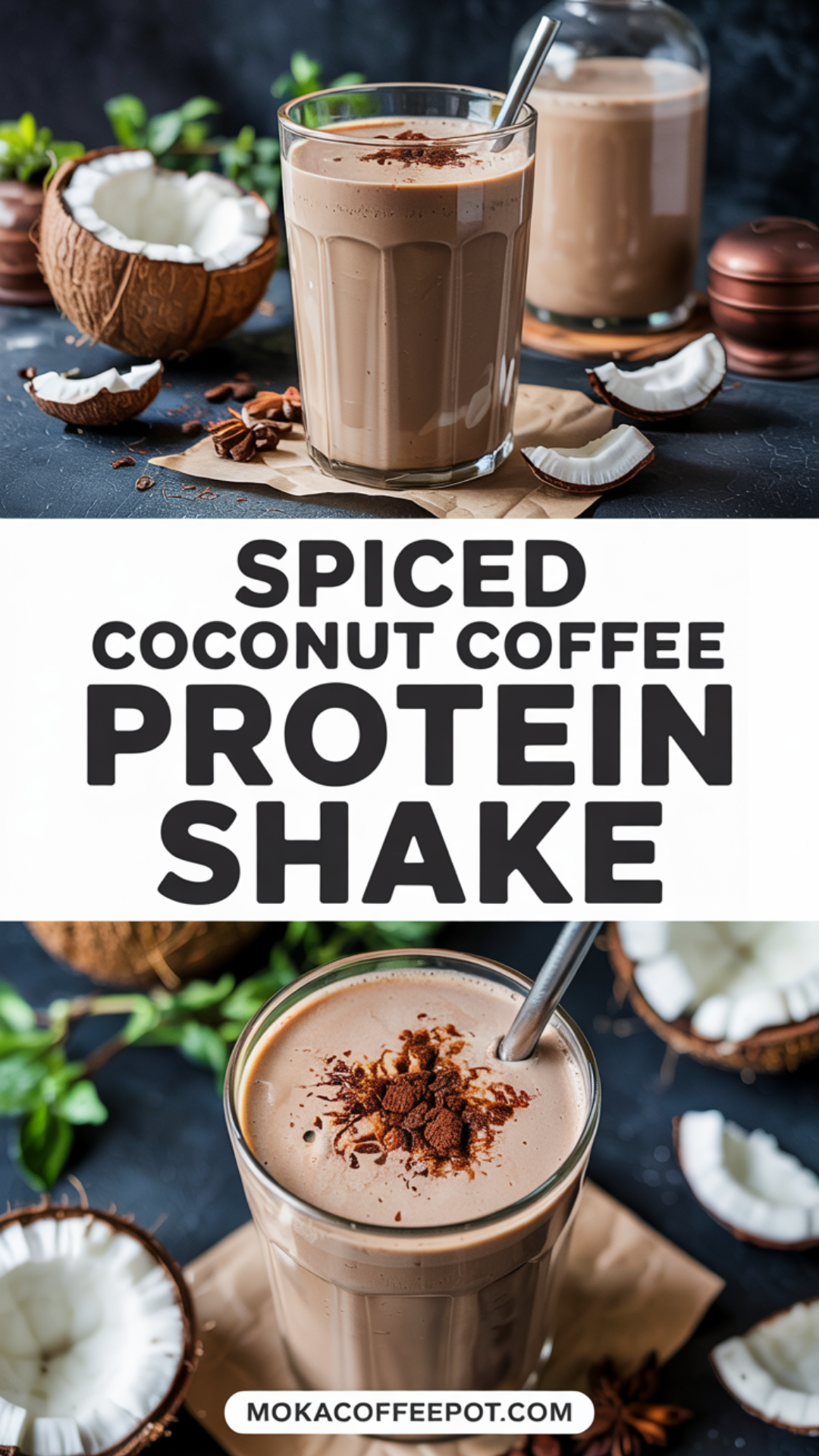 Spiced Coconut Coffee Protein Shake Recipe Spiced Coconut Coffee Protein Shake Recipe