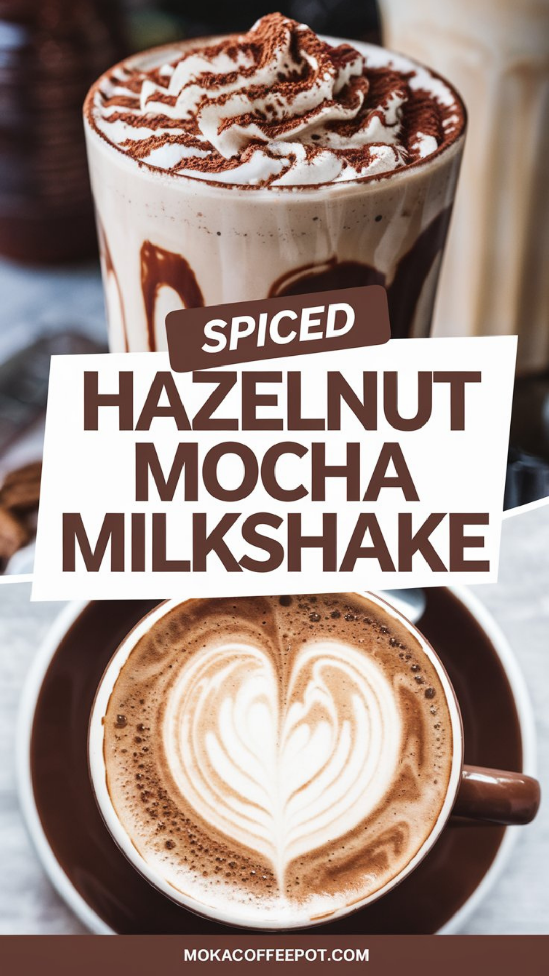 Spiced Hazelnut Mocha Milkshake Spiced Hazelnut Mocha Milkshake