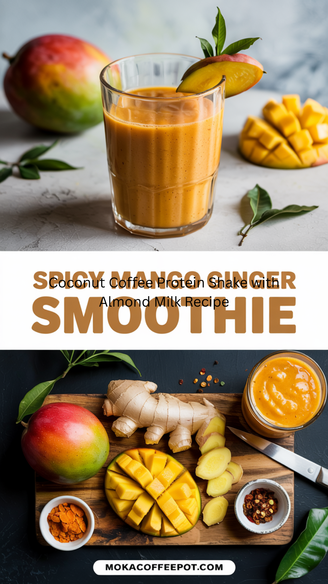 Spicy Mango Ginger Smoothie Recipe Spicy Mango Ginger Smoothie Recipe