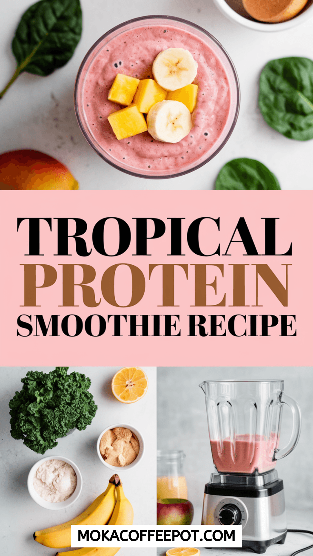 Tropical Protein Smoothie Recipe Tropical Protein Smoothie Recipe
