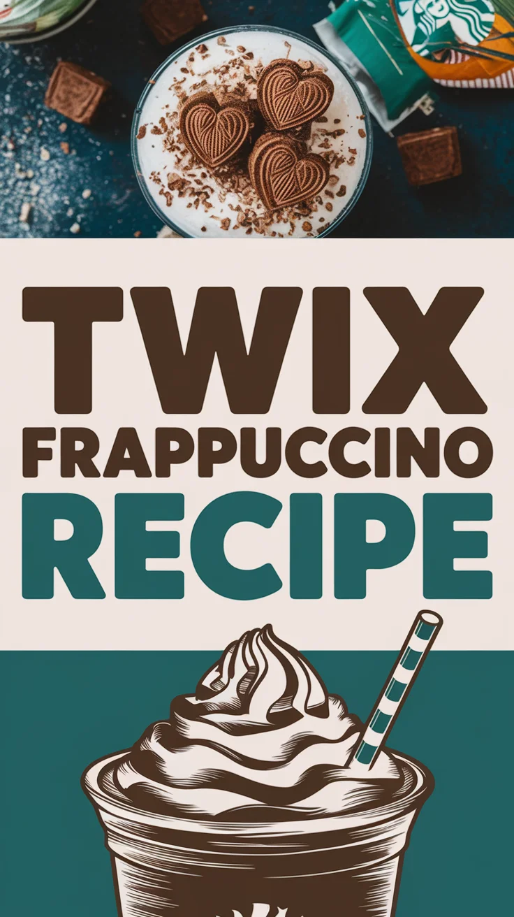 Twix Frappuccino Starbucks Recipe with Caramel Twix Frappuccino Starbucks Recipe with Caramel