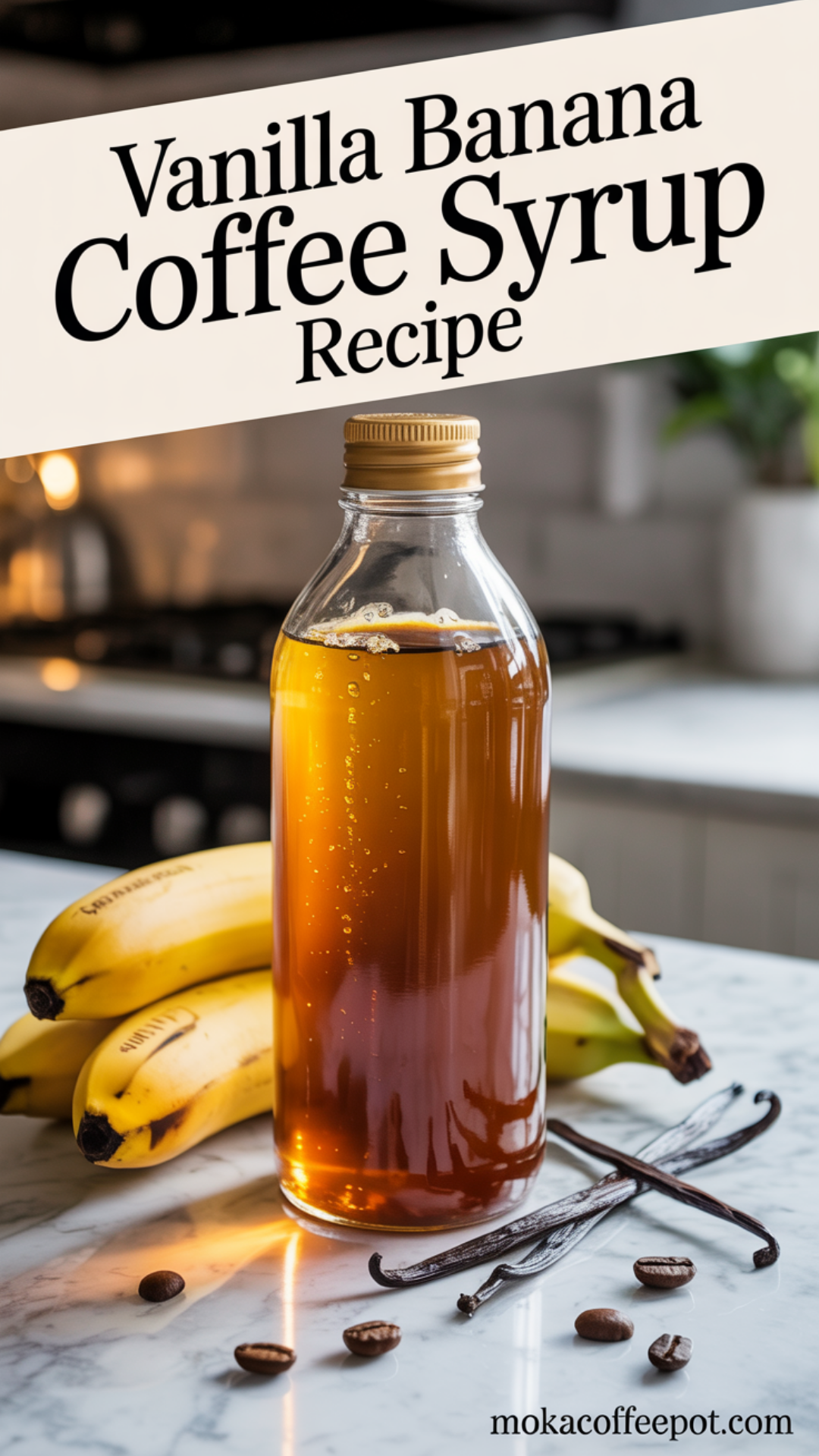 Vanilla Banana Coffee Syrup Recipe