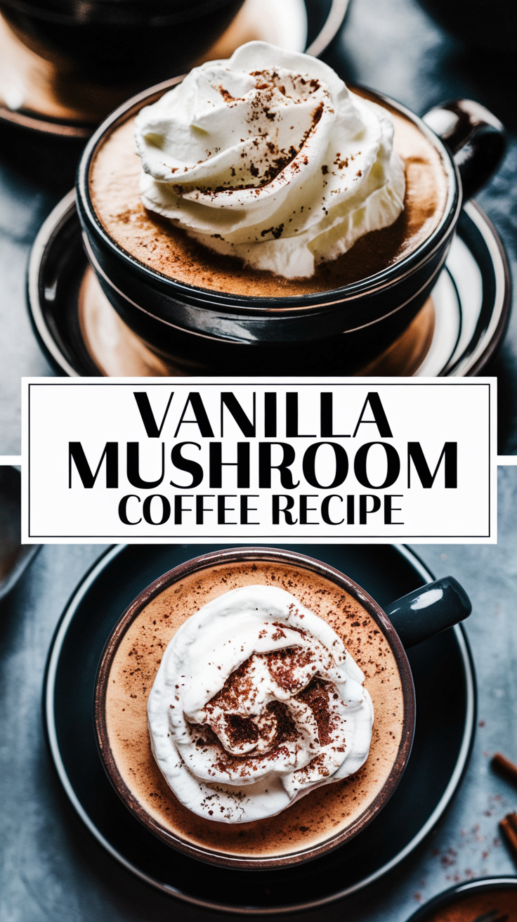 Vanilla Mushroom Coffee with Reishi & Lion’s Mane: Organic Sigmatic Blend Vanilla Mushroom Coffee with Reishi & Lion’s Mane: Organic Sigmatic Blend