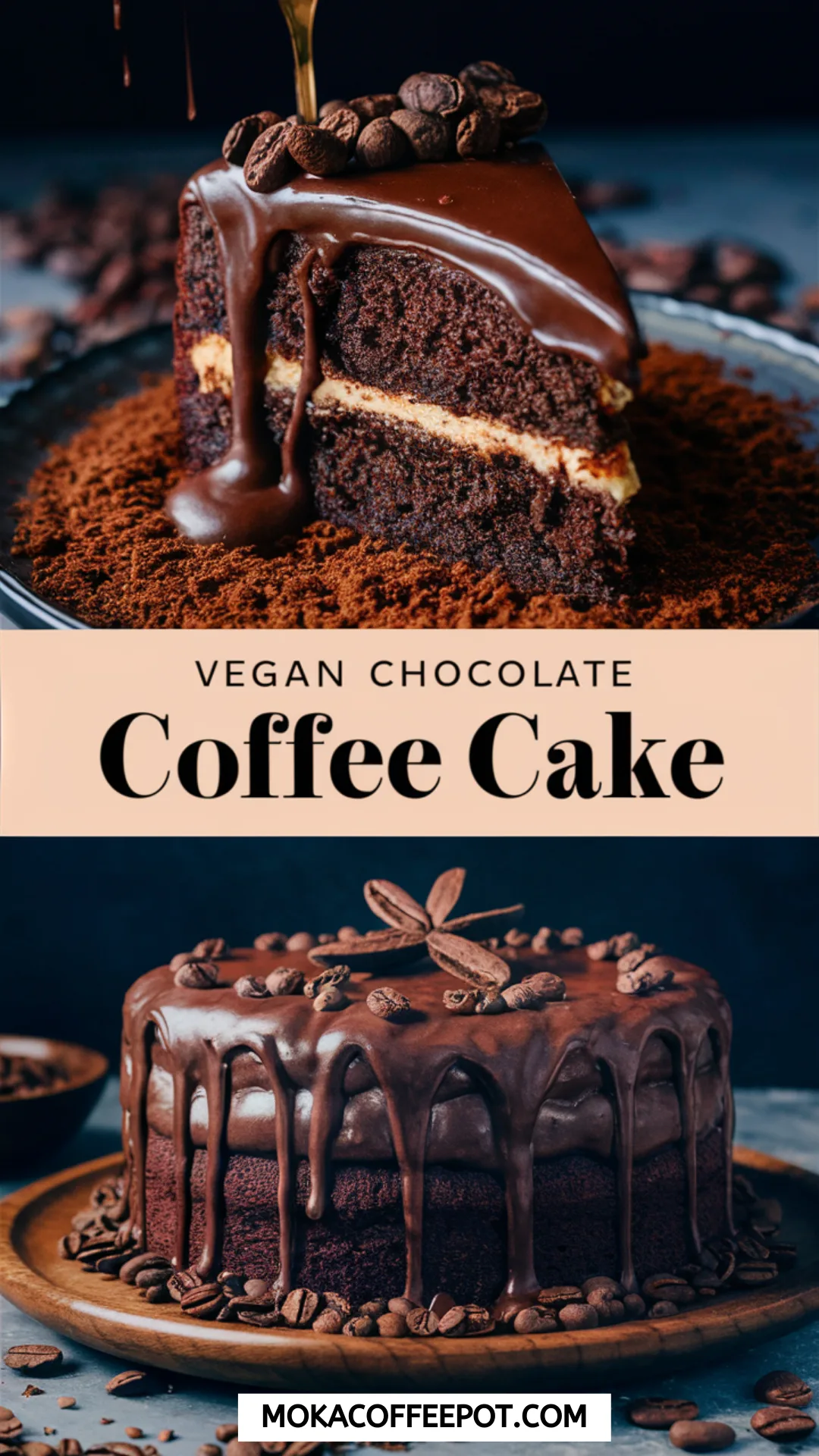 Vegan Chocolate Coffee Cake