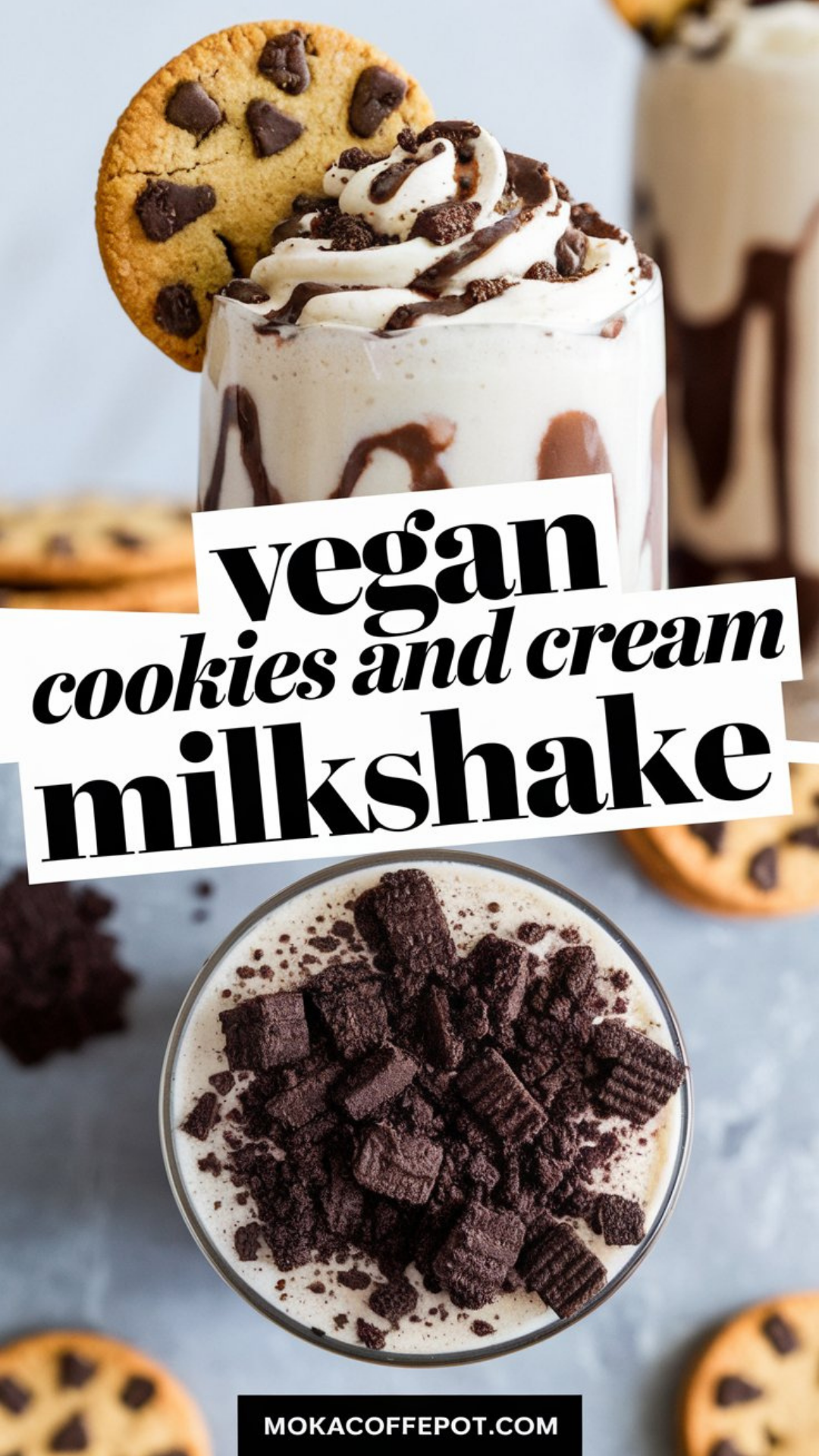 Vegan Cookies and Cream Milkshake Vegan Cookies and Cream Milkshake