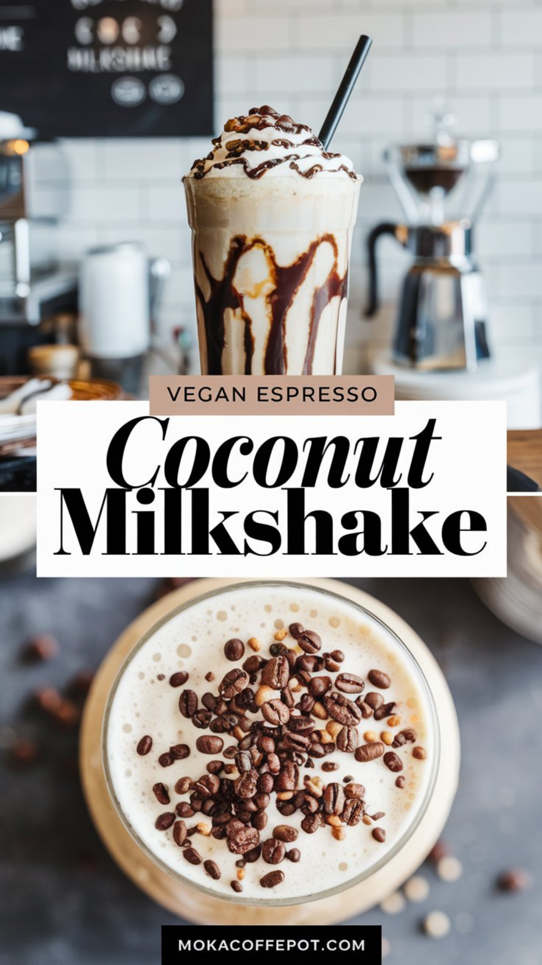 Vegan Espresso Coconut Milkshake Vegan Espresso Coconut Milkshake