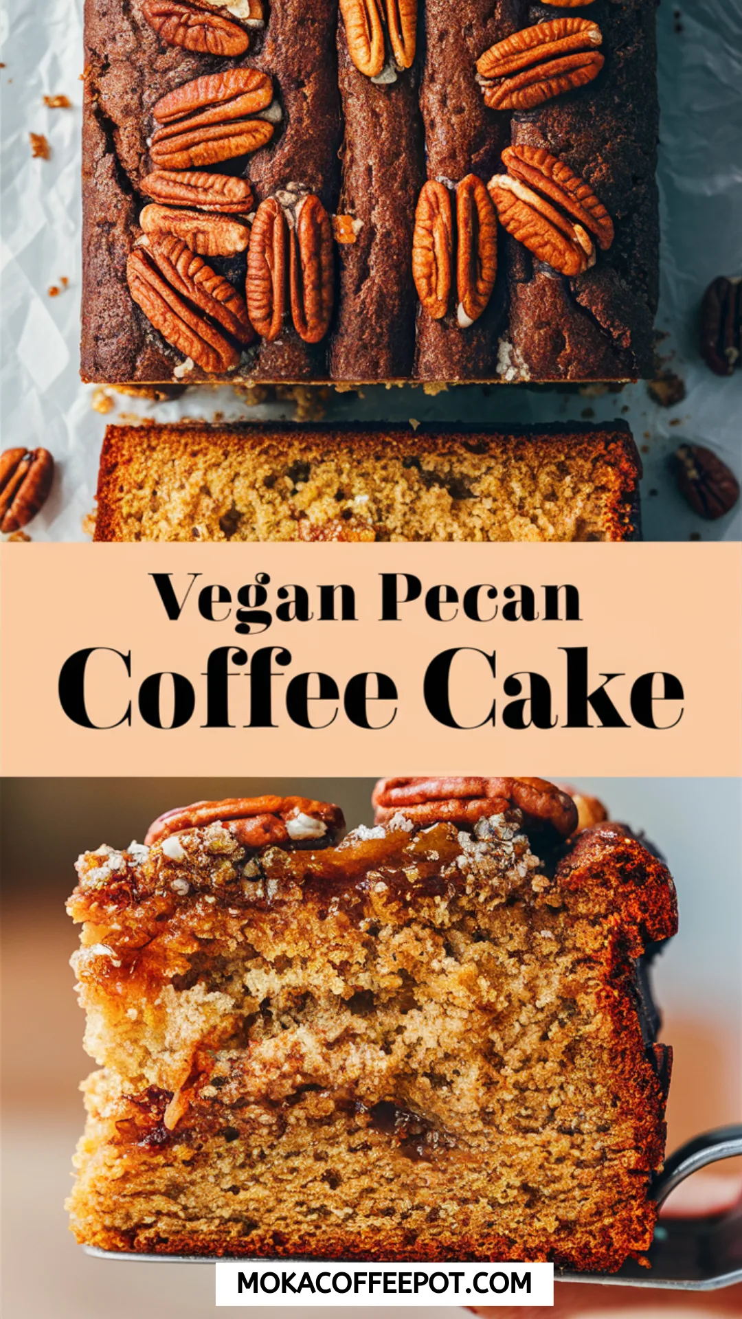 Vegan Pecan Coffee Cake Vegan Pecan Coffee Cake
