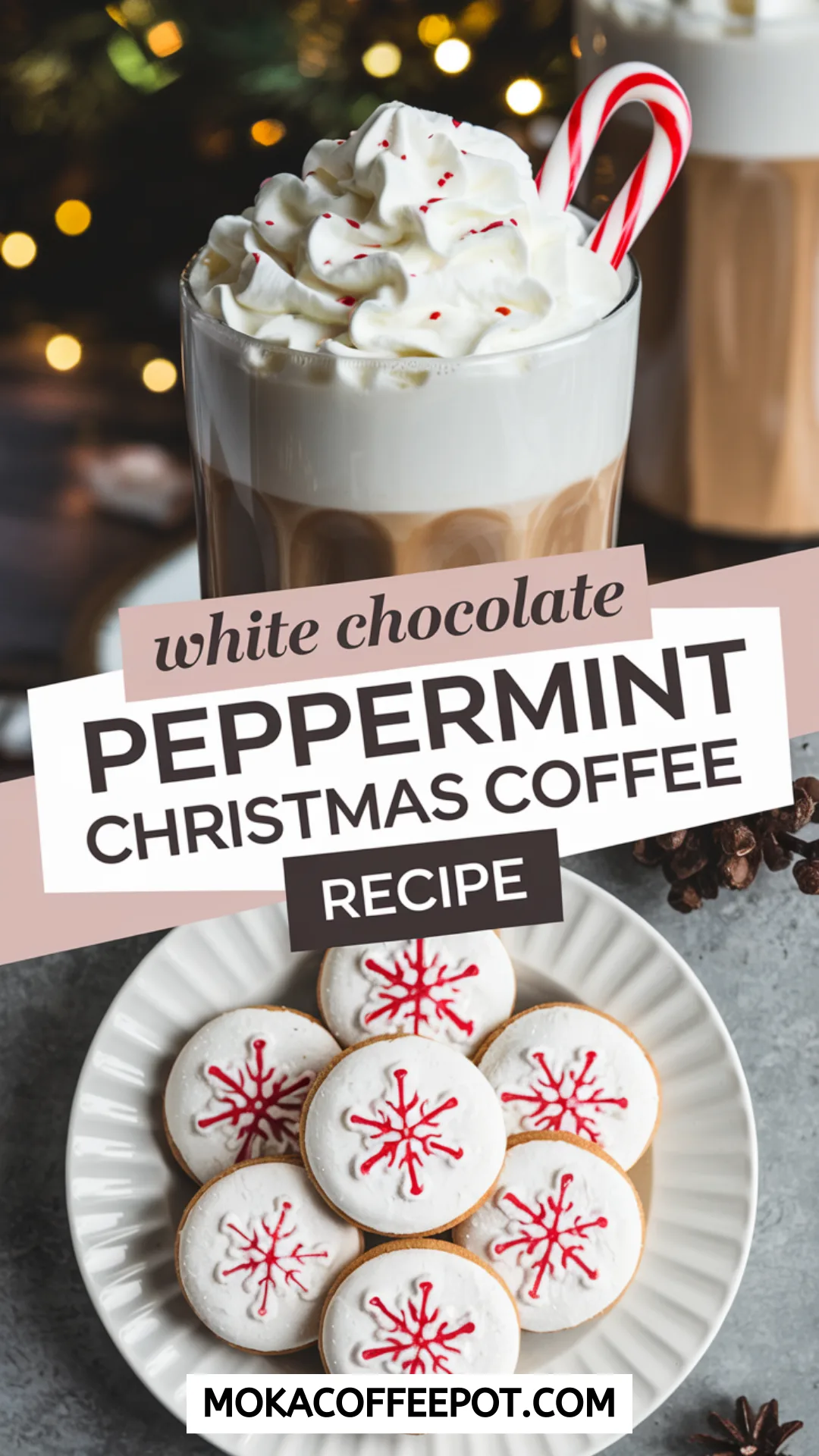 White Chocolate Peppermint Christmas Coffee White Chocolate Peppermint Christmas Coffee